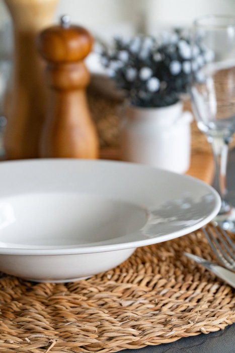 Hermia Katre 28 v2 Plato para Espaguetis Blanco 28 cm de Porcelana de 28 cm